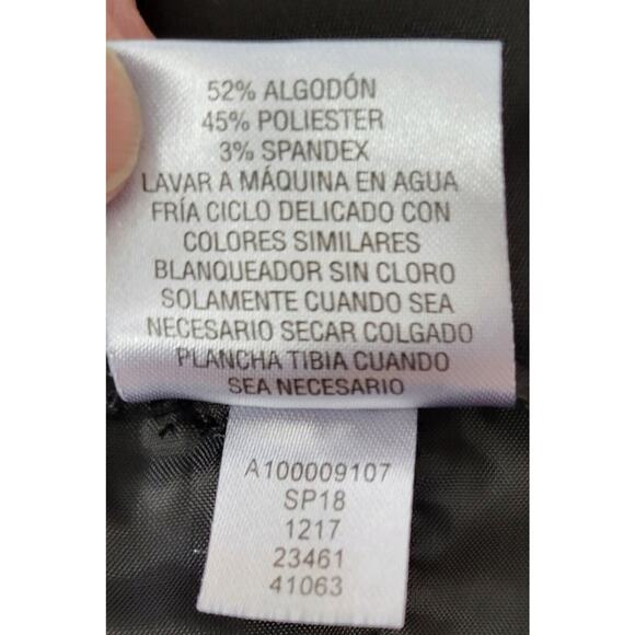 Charter Club Dress Ankle Pants Women's Black Tapered Leg Size 8 - Picture 7 of 9